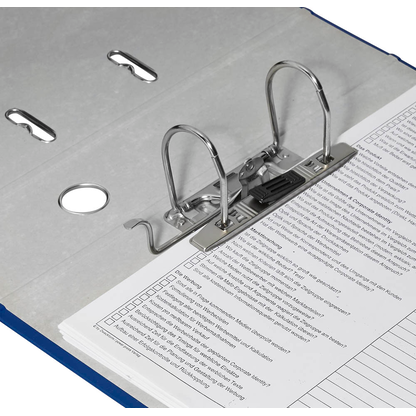 Artikelbild 2 für office discount Ordner blau Kunststoff 7,5 cm DIN A4, Artikelnummer 401844
