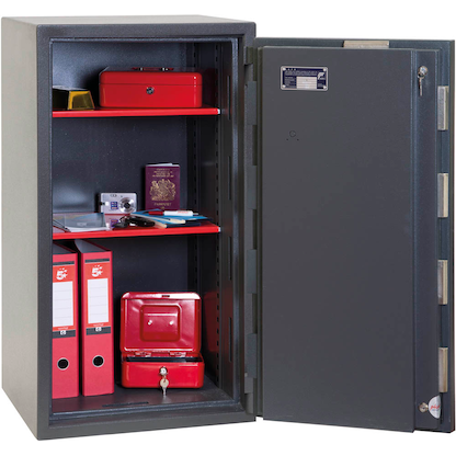 Artikelbild 5 für phoenix Tresor Mercury Sicherheitsstufe 2 nach EN 1143-1 mit Feuerschutz graphitgrau 52,0 x 50,0 x 97,0 cm, Artikelnummer 845110