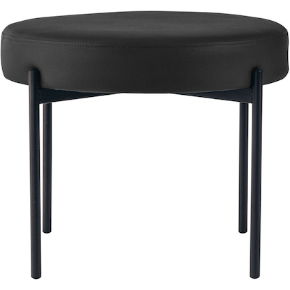 Artikelbild für meet powered by PAPERFLOW Sitzbank GAIA GBRC.01.01 schwarz Kunstleder 57,5 cm, Artikelnummer 852027