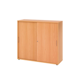 Artikelbild 1 für HAMMERBACHER Schiebetürenschrank Haziender, V1753S/6/6/BS buche 2 Fachböden 120,0 x 40,0 x 110,0 cm, Artikelnummer 376388