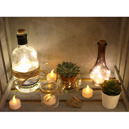 Artikelbild 8 für 24 Idena LED-Teelichter weiß, Artikelnummer 846024