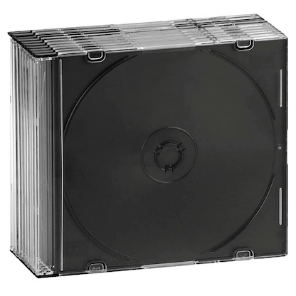 Artikelbild 2 für Intenso 1er CD-/DVD-Hüllen Slim Cases transparent, 10 St., Artikelnummer 478937