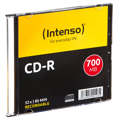 Artikelbild 2 für 10 Intenso CD-R 700 MB, Artikelnummer 213454