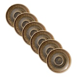 Artikelbild 1 für 6 HEART & SOUL Untertassen Perfect Match Cumin hellbraun 12,0 cm, Artikelnummer 108599