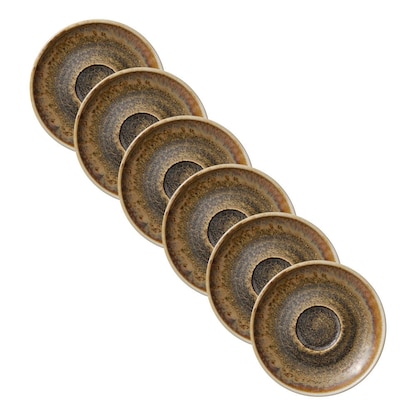 Artikelbild 6 für 6 HEART & SOUL Untertassen Perfect Match Cumin hellbraun 12,0 cm, Artikelnummer 108599