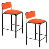 Artikelbild 1 für 2 meet powered by PAPERFLOW Barhocker BISTRO THBISX2SC.27 rost Kunstleder, Artikelnummer 230309