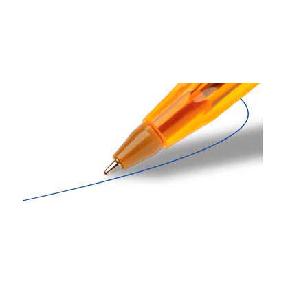 Artikelbild 4 für BIC Kugelschreiber Cristal Original transparent, Schreibfarbe: farbsortiert, 10 St., Artikelnummer 385086