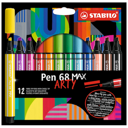 Artikelbild 11 für STABILO Arty Filzstifte farbsortiert, 12 St., Artikelnummer 416869