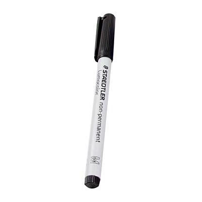Artikelbild 2 für 10 STAEDTLER Lumocolor Folienstifte schwarz 1,0 mm non-permanent, Artikelnummer 147629