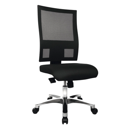 Artikelbild 16 für Topstar Bürostuhl Nito, PRONETSYT20 Stoff schwarz, Gestell alu, Artikelnummer 441741