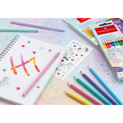 Artikelbild 2 für FABER-CASTELL Colour Grip Buntstifte farbsortiert, 13 St., Artikelnummer 100517