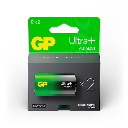 Artikelbild 3 für 2 GP Batterie ULTRA PLUS Mono D 1,5 V, Artikelnummer 219937