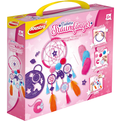 Artikelbild 3 für Joustra® Bastelset Einhorn Traumfänger mehrfarbig, Artikelnummer 300446