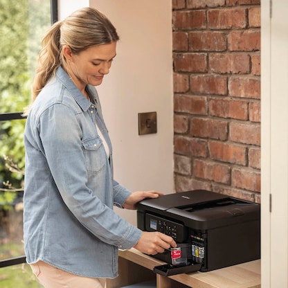 Artikelbild 7 für brother DCP-J1360DW 3 in 1 Tintenstrahl-Multifunktionsdrucker schwarz, Artikelnummer 672489