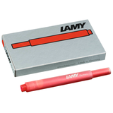 Artikelbild 1 für LAMY T10 Tintenpatronen für Füller rot 5 St., Artikelnummer 416110