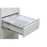 Artikelbild 1 für Gürkan Fachteiler für Regale verkehrsweiß 21,3 cm 15,5 cm, Artikelnummer 119004