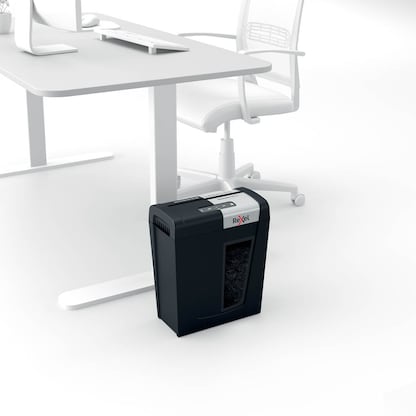 Artikelbild 6 für Rexel Secure MC4 Aktenvernichter mit Partikelschnitt P-5, 2 x 15 mm, bis 4 Blatt, schwarz, Artikelnummer 437174