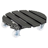 Artikelbild 1 für WAGNER® design yourself Pflanzenroller WPC GH 0545 Kunststoff anthrazit rund 38,5 x 11,0 cm, Artikelnummer 419497