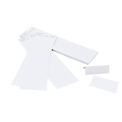 Artikelbild 14 für 250 EICHNER Beschriftungsschilder für Hängeregister weiß, Artikelnummer 753673