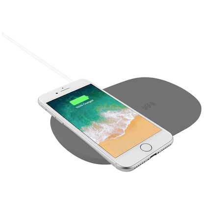 Artikelbild 15 für XLAYER Wireless Charging Pad Double Induktive Ladestation anthrazit, 10 Watt, Artikelnummer 688109