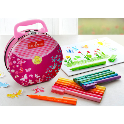 Artikelbild 18 für FABER-CASTELL Connector Handtasche Filzstifte farbsortiert, 33 St., Artikelnummer 419164