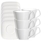 Artikelbild 1 für 6 Ritzenhoff & Breker Kaffeetassen-Set Arena weiß 180,0 ml, Artikelnummer 495376
