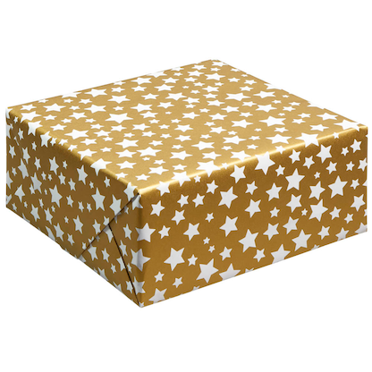 Artikelbild 5 für JUNG SCHÖNER VERPACKEN Geschenkpapier Diadem Sterne weiß mehrfarbig, 20,0 m, Artikelnummer 903064