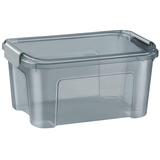 Artikelbild 1 für cep Shadow Aufbewahrungsbox 13,0 l grau-transparent 27,7 x 38,9 x 19,5 cm, Artikelnummer 169138
