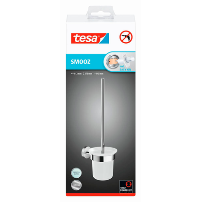 Artikelbild 3 für tesa WC-Garnitur SMOOZ weiß Metall, Artikelnummer 597361