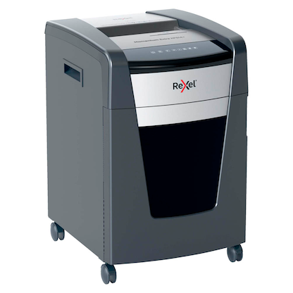 Artikelbild 2 für Rexel XP514+ Aktenvernichter mit Partikelschnitt P-5, 2 x 15 mm, bis 14 Blatt, grau, Artikelnummer 255838