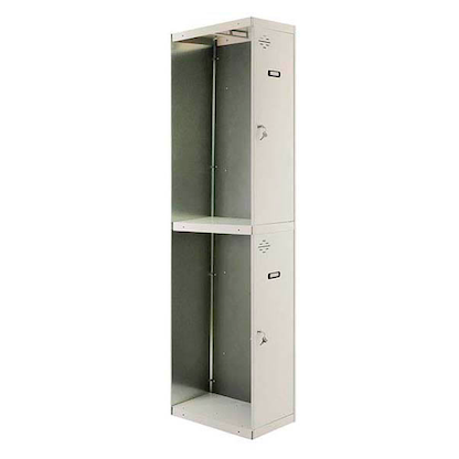 Artikelbild für Simonrack Anbau-Spind SIMONLOCKER DIY grau 8435104936245, 2 Schließfächer 30,0 x 50,0 x 180,0 cm, Artikelnummer 359519