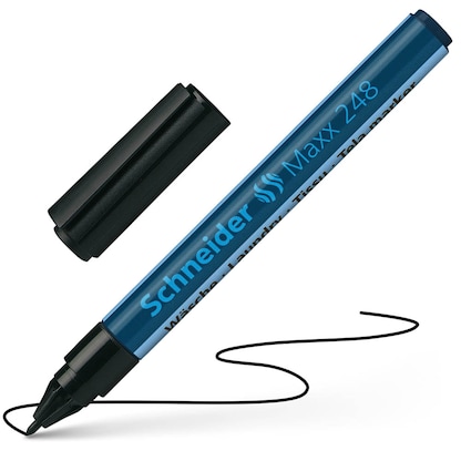 Artikelbild für Schneider Maxx 248 Textilmarker schwarz 1,0 mm, 1 St., Artikelnummer 621278