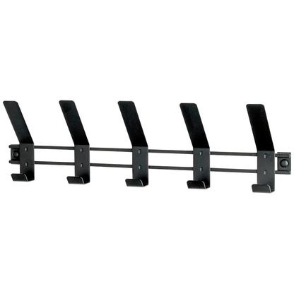 Artikelbild 3 für HAKU Möbel Wandgarderobe 54534 schwarz Metall 5 Haken 52,0 x 14,0 cm, Artikelnummer 340586