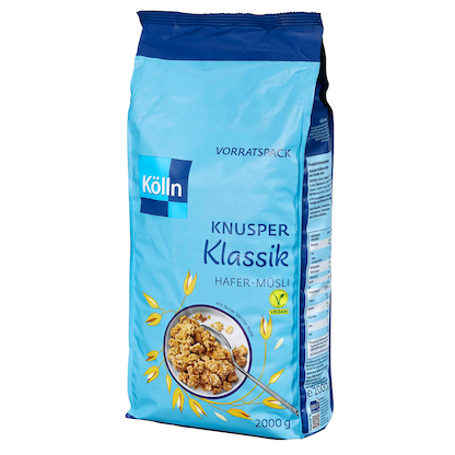 Artikelbild 6 für Kölln Knusper Klassik Müsli 2,0 kg, Artikelnummer 259436