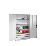 Artikelbild 1 für CP Metallschrank 8931-503 S10421 lichtgrau 120,0 x 50,0 x 195,0 cm, aufgebaut, Artikelnummer 150685