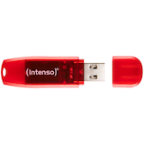 Artikelbild 1 für Intenso USB-Stick Rainbow Line rot 128 GB, Artikelnummer 214811