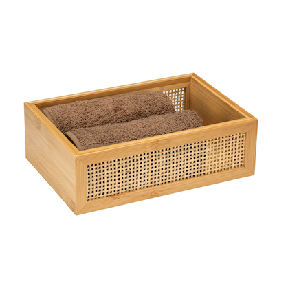 Artikelbild 5 für WENKO Allegre L Ordnungsbox braun 22,0 x 15,0 x 7,0 cm, Artikelnummer 808847