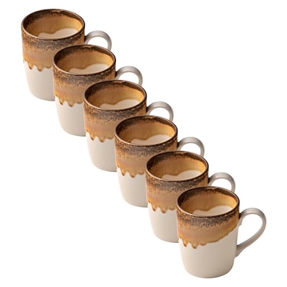 Artikelbild 11 für 6 HEART & SOUL Kaffeebecher Perfect Match Cumin hellbraun 0,25 l, Artikelnummer 108686