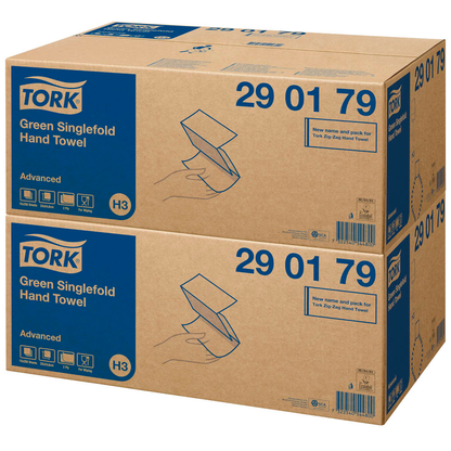 Artikelbild 5 für AKTION: TORK Papierhandtücher H3 Advanced Zick-Zack-Falzung 2-lagig 2x 3.750 Tücher + GRATIS WMF Messerset Touch 2-tlg., Artikelnummer 400004