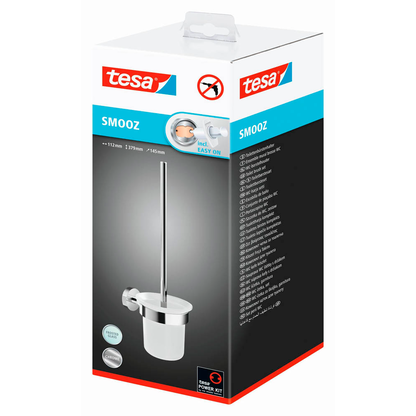 Artikelbild 2 für tesa WC-Garnitur SMOOZ weiß Metall, Artikelnummer 597361