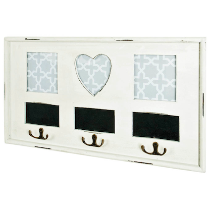 Artikelbild 12 für HAKU Möbel Wandgarderobe 28317 weiß Holz 3 Haken 49,0 x 26,0 cm, Artikelnummer 551913