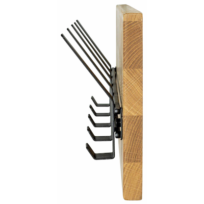 Artikelbild 5 für HAKU Möbel Wandgarderobe 54336 eiche Holz 5 Haken 60,0 x 20,0 cm, Artikelnummer 340418