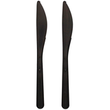 Artikelbild 1 für circulware RESBONSIBLES Mehrweg-Messer, Kunststoff schwarz, 50 St., Artikelnummer 889354