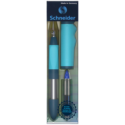 Artikelbild 3 für Schneider Base Senso Tintenroller blau-türkis 0,6 mm, Schreibfarbe: blau, 1 St., Artikelnummer 621407