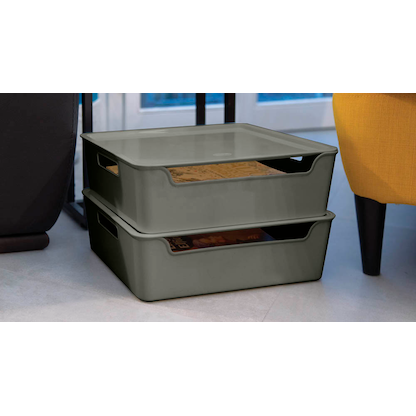 Artikelbild 3 für cep Bella Aufbewahrungsbox 9,15 l grau 28,0 x 36,0 x 11,0 cm, Artikelnummer 169229