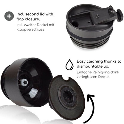 Artikelbild 7 für Milu Isolierbecher schwarz 210,0 ml, Artikelnummer 366684