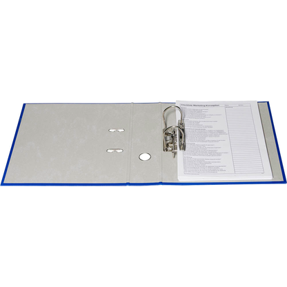 Artikelbild 4 für office discount Ordner blau Kunststoff 7,5 cm DIN A4, Artikelnummer 401844
