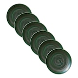 Artikelbild 1 für 6 HEART & SOUL Teller Peferct Match Avocado grün 27,0 cm, Artikelnummer 108917