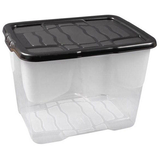 Artikelbild 1 für cep Curve Aufbewahrungsbox 10,0 l transparent, schwarz 28,0 x 35,0 x 16,0 cm, Artikelnummer 169148