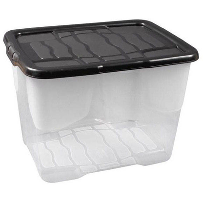 Artikelbild für cep Curve Aufbewahrungsbox 10,0 l transparent, schwarz 28,0 x 35,0 x 16,0 cm, Artikelnummer 169148